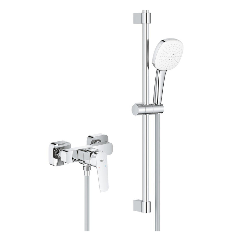 Grohe Cubeo Duş Bataryası ve Sürgülü El Duşu Seti - 1018250000