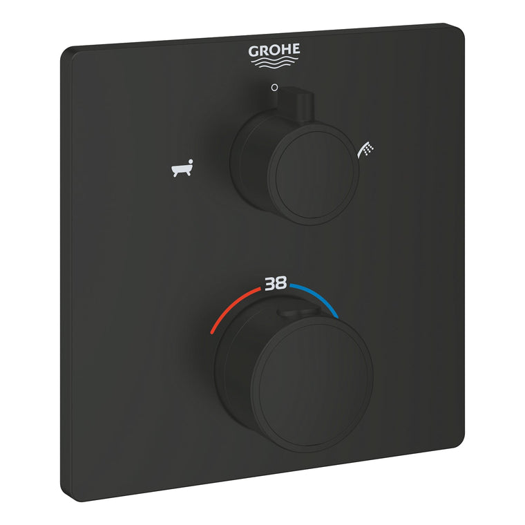 Grohtherm Çift Yönlü Ankastre Termostatik Banyo Bataryası - 1022112430