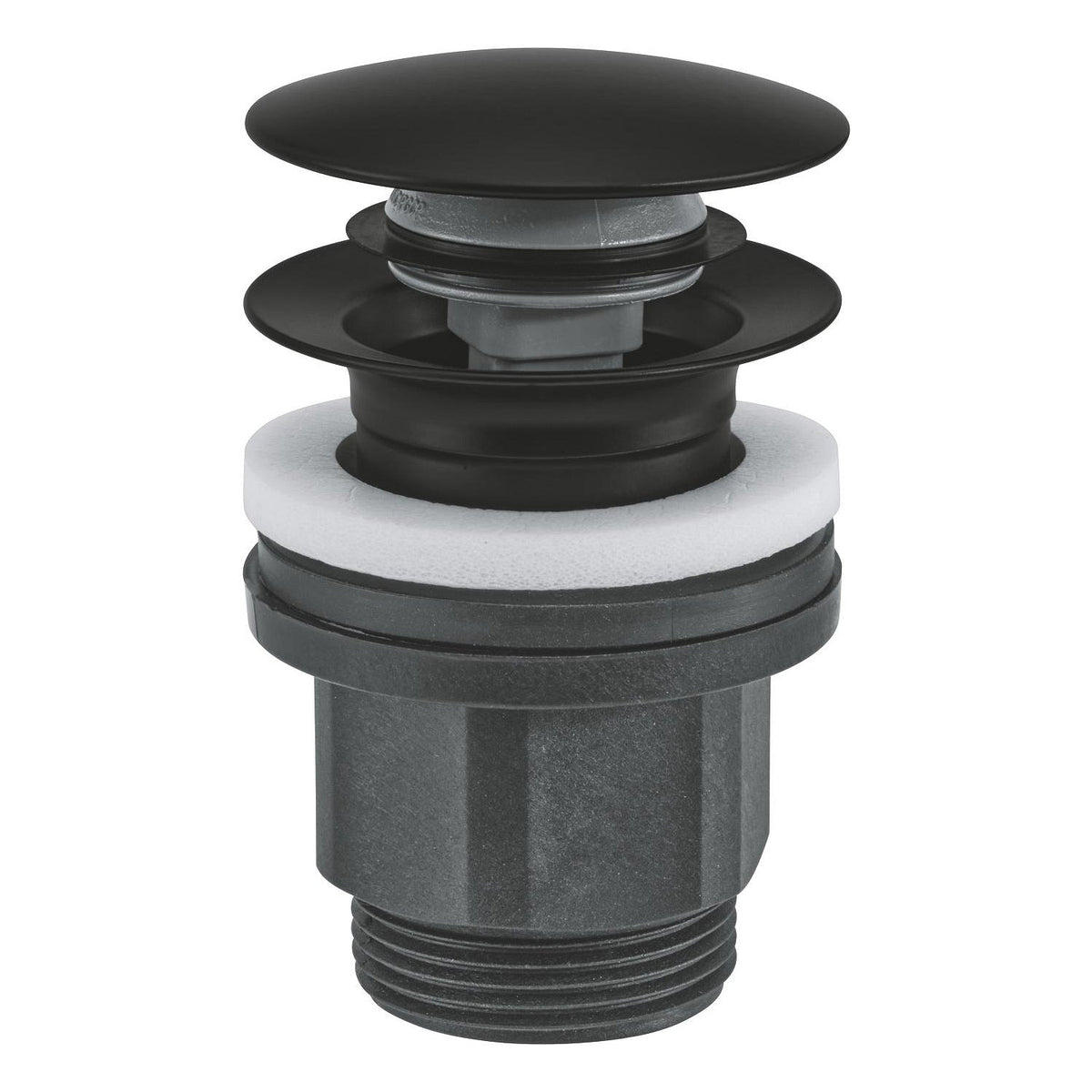 Grohe Bas-Aç Sifon Tapa Takımı Mat Siyah - 1024642430