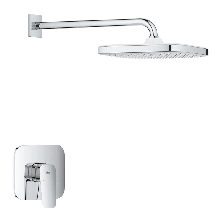 Grohe Cubeo Ankastre Duş Bataryası ve Tepe Duşu Seti - 1053340000