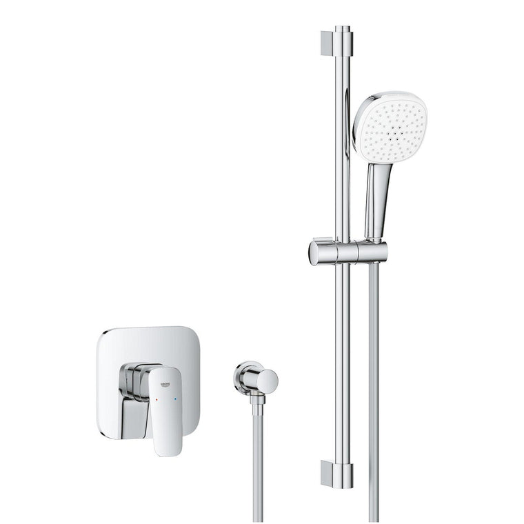 Grohe Cubeo Ankastre Duş Bataryası ve Sürgülü El Duşu Seti - 1053350000
