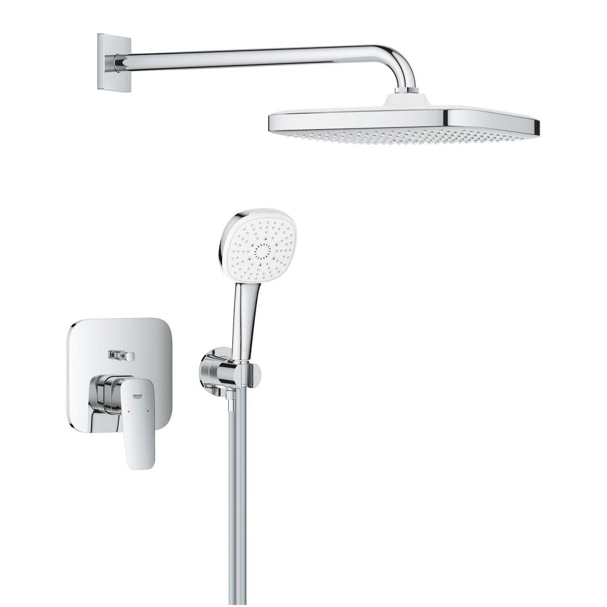 Grohe Cubeo Gizli duş sistemi Tempesta 250 ile - 1053360000