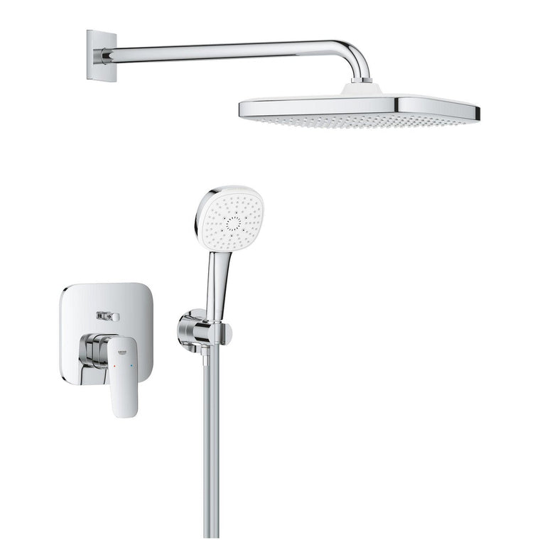 Grohe Cubeo Gizli duş sistemi Tempesta 250 ile - 1053360000