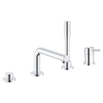 Grohe Concetto Dört Delikli Küvet Bataryası - 19576002