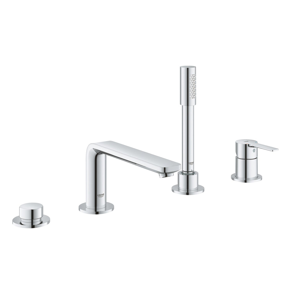 Grohe Lineare Dört Delikli Küvet Bataryası