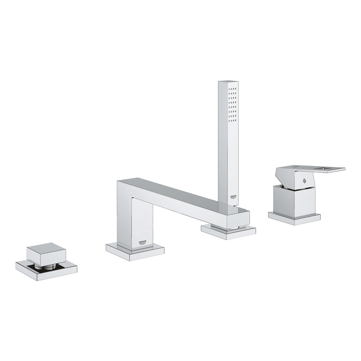 Grohe Eurocube Dört Delikli Küvet Bataryası
