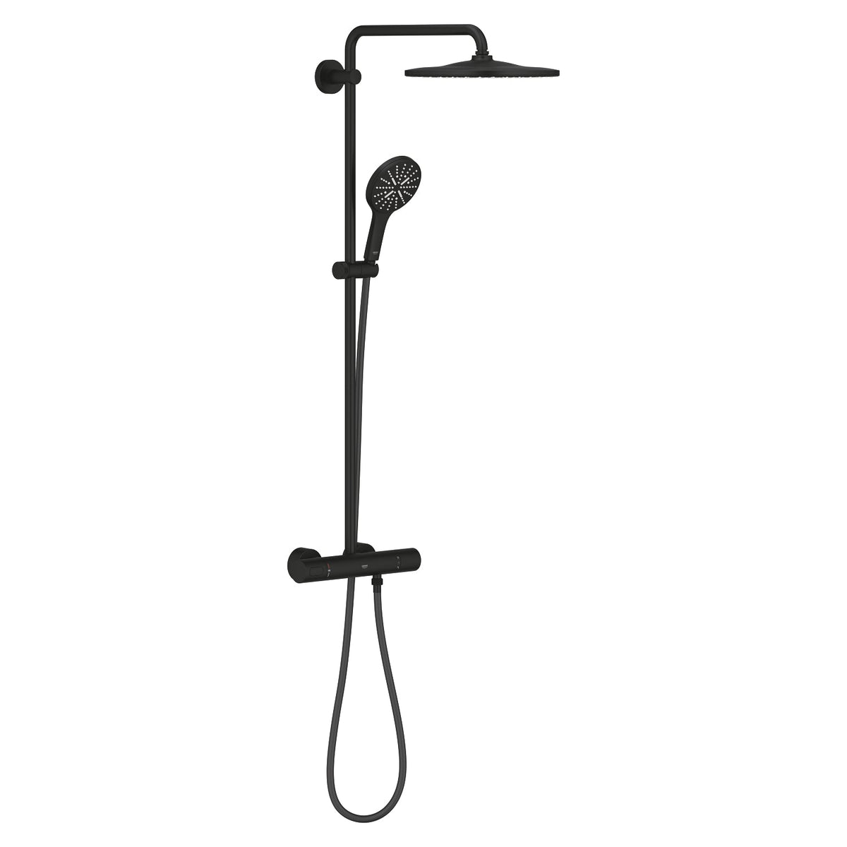 Grohe Rainshower Smartactive 310 Duvara Monte Termostatik Bataryalı Duş Sistemi  (22119Kf0)