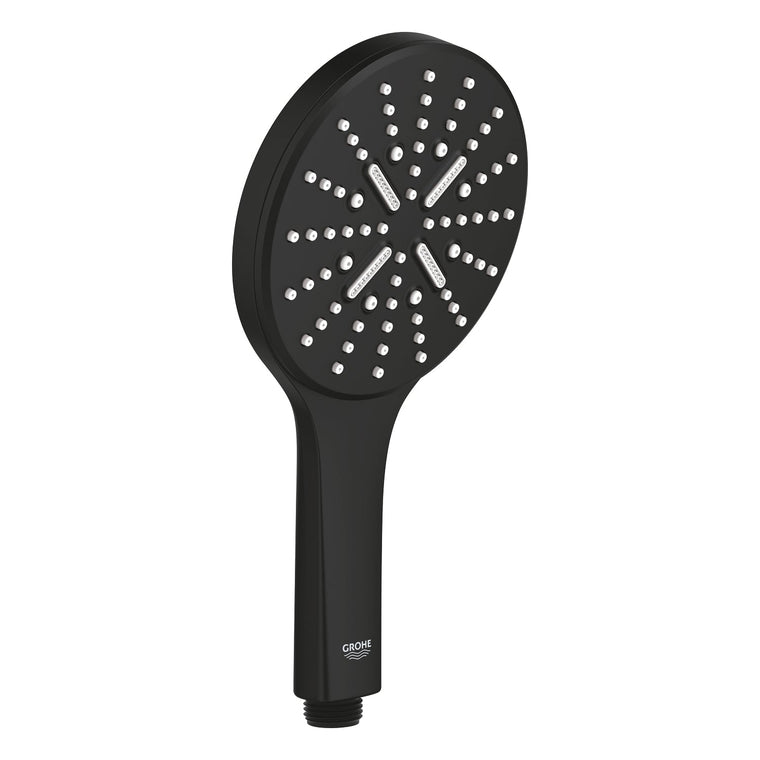 Grohe El Duşu 3 Akışlı 13 cm SmartActive Mat Siyah - 22127KF0