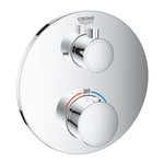 Grohe Grohtherm Çift Yönlü Ankastre Termostatik Banyo Bataryası - 24077000