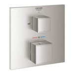 Grohe Grohtherm Cube Çift Yönlü Ankastre Termostatik Banyo Bataryası