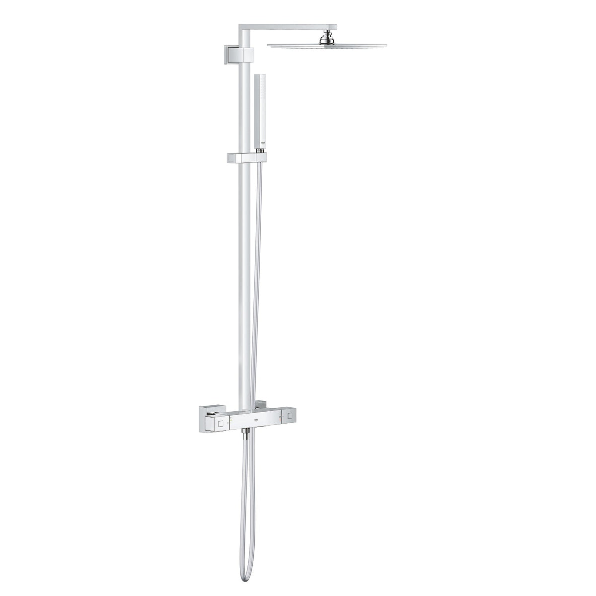 Grohe Euphoria Cube System 230 Duvara Monte Termostatik Bataryalı Duş Sistemi - 26087000
