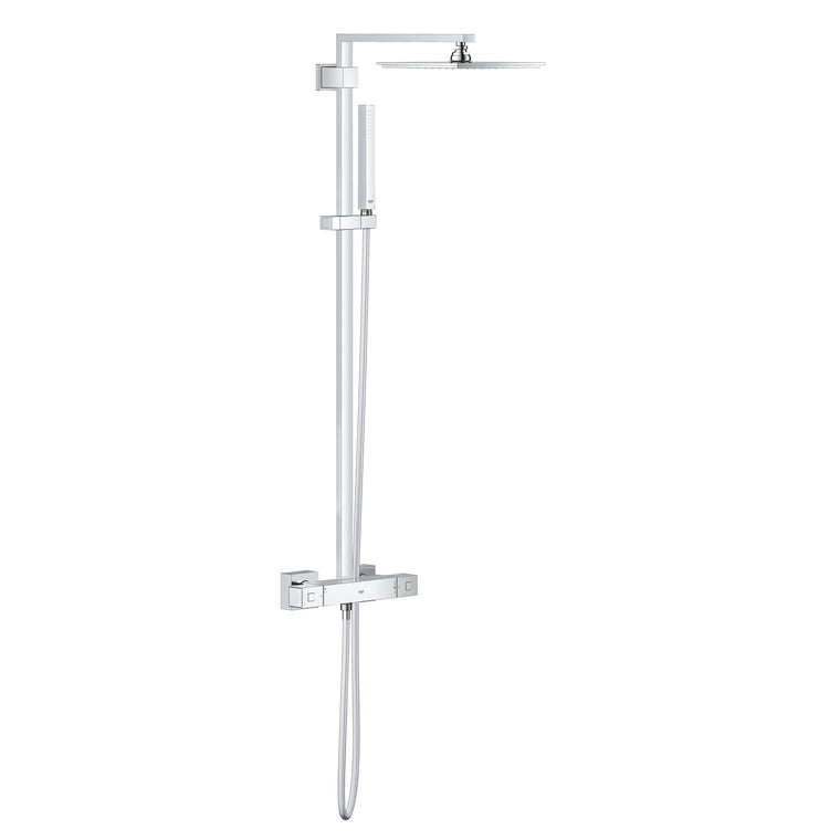 Grohe Euphoria Cube System 230 Duvara Monte Termostatik Bataryalı Duş Sistemi - 26087000