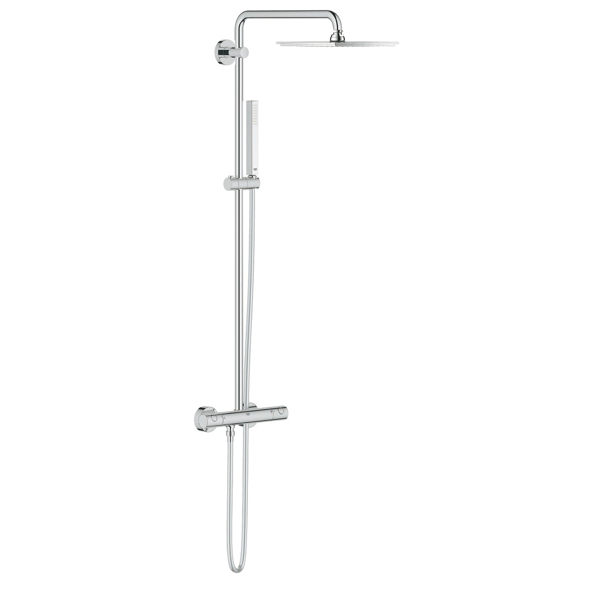 Grohe Euphoria System 230 Duvara Monte Termostatik Bataryalı Duş Sistemi - 26187000