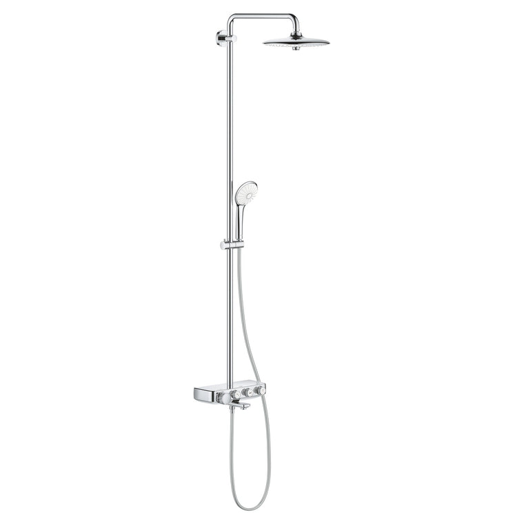Grohe Euphoria Smartcontrol 260 Mono Duş Sistemi Duvara Monte Termostatik Banyo Bataryalı Duş Sistemi - 26510000