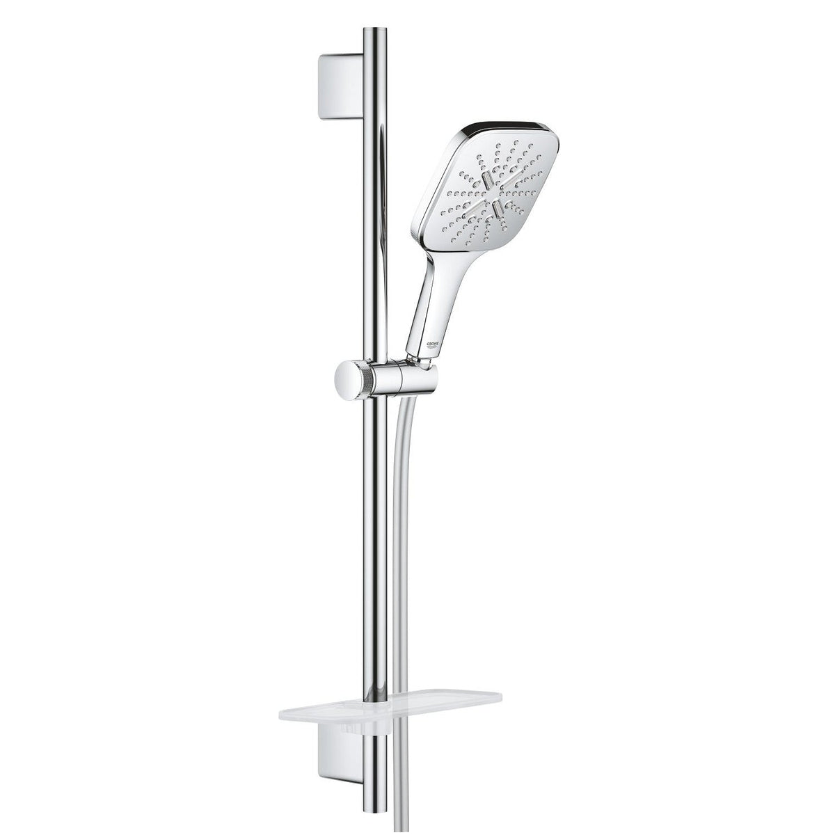 Grohe Rainshower Smartactive 130 Cube Sürgülü Duş Seti 3 Akışlı
