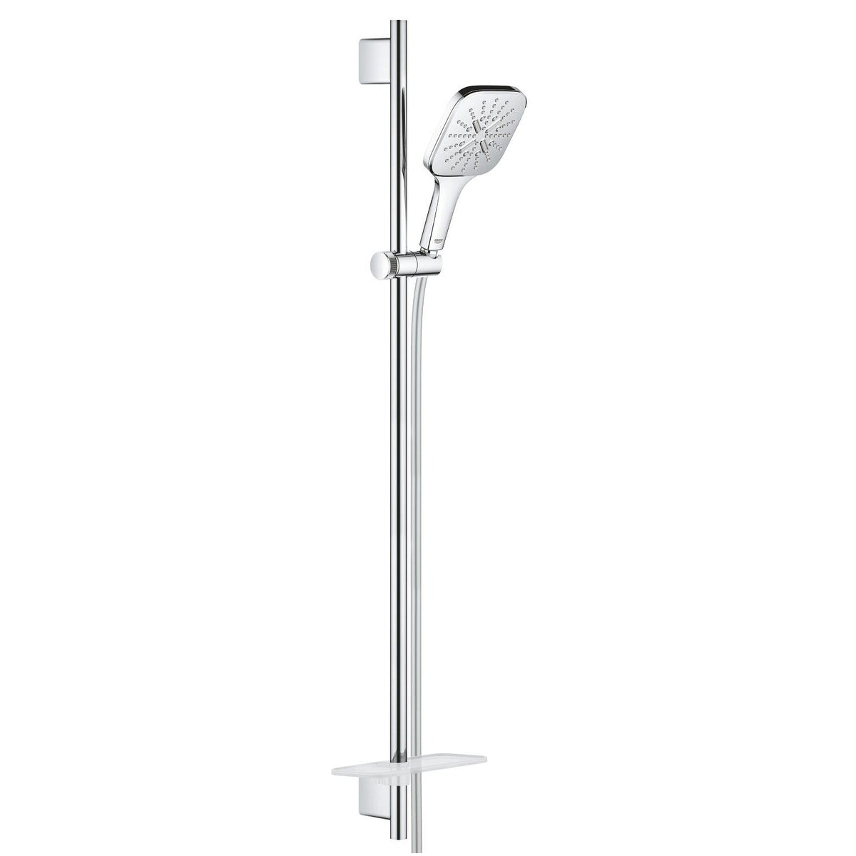 Grohe Rainshower Smartactive 130 Cube Sürgülü Duş Seti 3 Akışlı