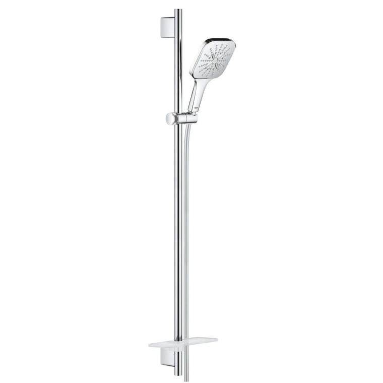 Grohe Rainshower Smartactive 130 Cube Sürgülü Duş Seti 3 Akışlı