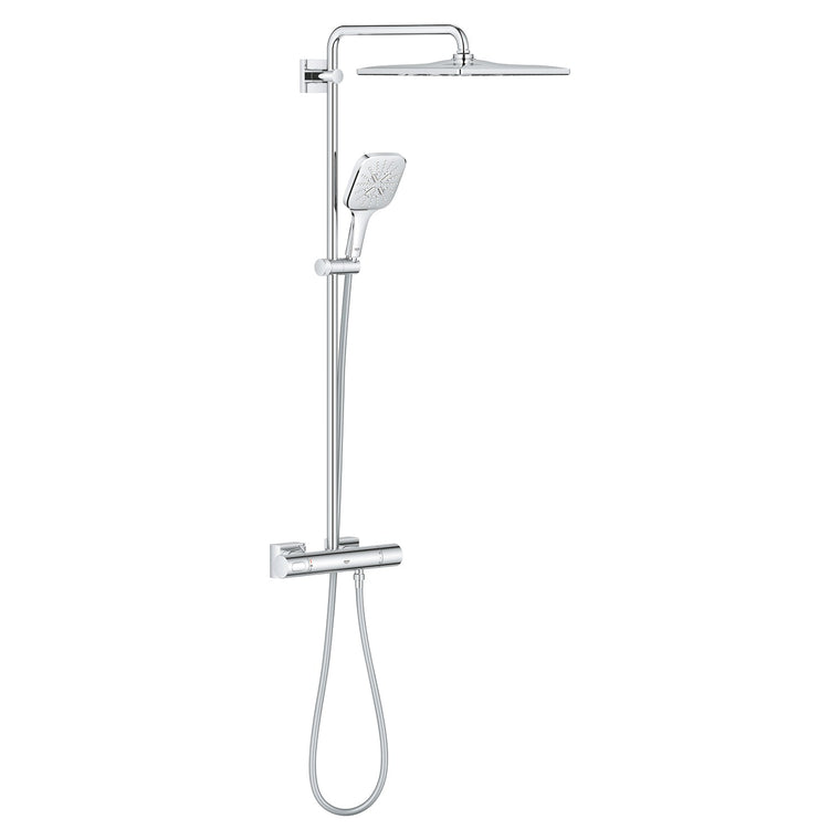 Grohe Rainshower Smartactive 310 Duvara Monte Termostatik Bataryalı Duş Sistemi - 26652000