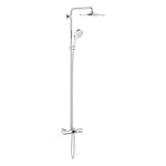 Grohe Rainshower Smartactive 310 Duvara Monte Termostatik Banyo Bataryalı Duş Sistemi - 26657000