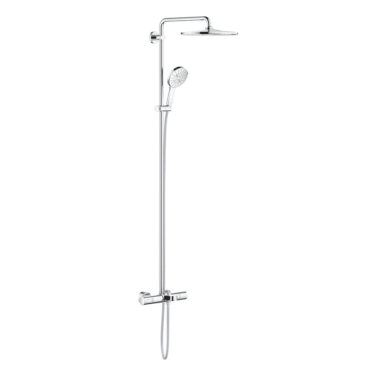 Grohe Rainshower Smartactive 310 Duvara Monte Termostatik Banyo Bataryalı Duş Sistemi - 26657000