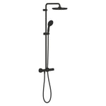 Tempesta System 250 Duvara monte termostatik bataryalı duş sistemi Krom-Beyaz - 26670001
