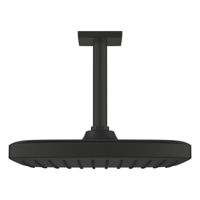 Grohe Tempesta 250 Cube Tepe Duşu Set 142 mm, Tek Akışlı Mat Siyah - 266882430