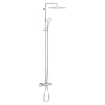 Grohe Tempesta System 250 Cube Duvara Monte Termostatik Bataryalı Duş Sistemi - 26691001
