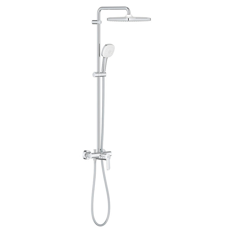 Grohe Tempesta System 250 Cube Duvara monte tek kumandalı bataryalı duş sistemi - 26692001
