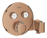 Grohe Grohtherm Smartcontrol Çift Valfli Akış Kontrollü, Ankastre Termostatik 
Duş Bataryası, Entegre Duş Kolu İle - 29120000