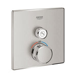 Grohe Grohtherm Smartcontrol Tek Valfli Akış Kontrollü, Ankastre Termostatik Duş Bataryası