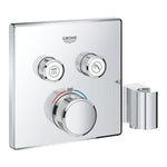 Grohe Grohtherm Smartcontrol Çift Valfli Akış Kontrollü, Ankastre Termostatik 
Duş Bataryası, Entegre Duş Kolu İle - 29125000