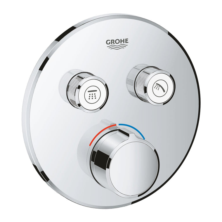 Grohe Smartcontrol Çift Valfli Akış Kontrollü Ankastre Duş Bataryası - 29145000