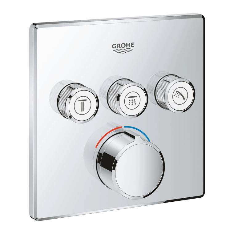 Grohe Smartcontrol 3 Valfli Akış Kontrollü Ankastre Duş Bataryası - 29149000