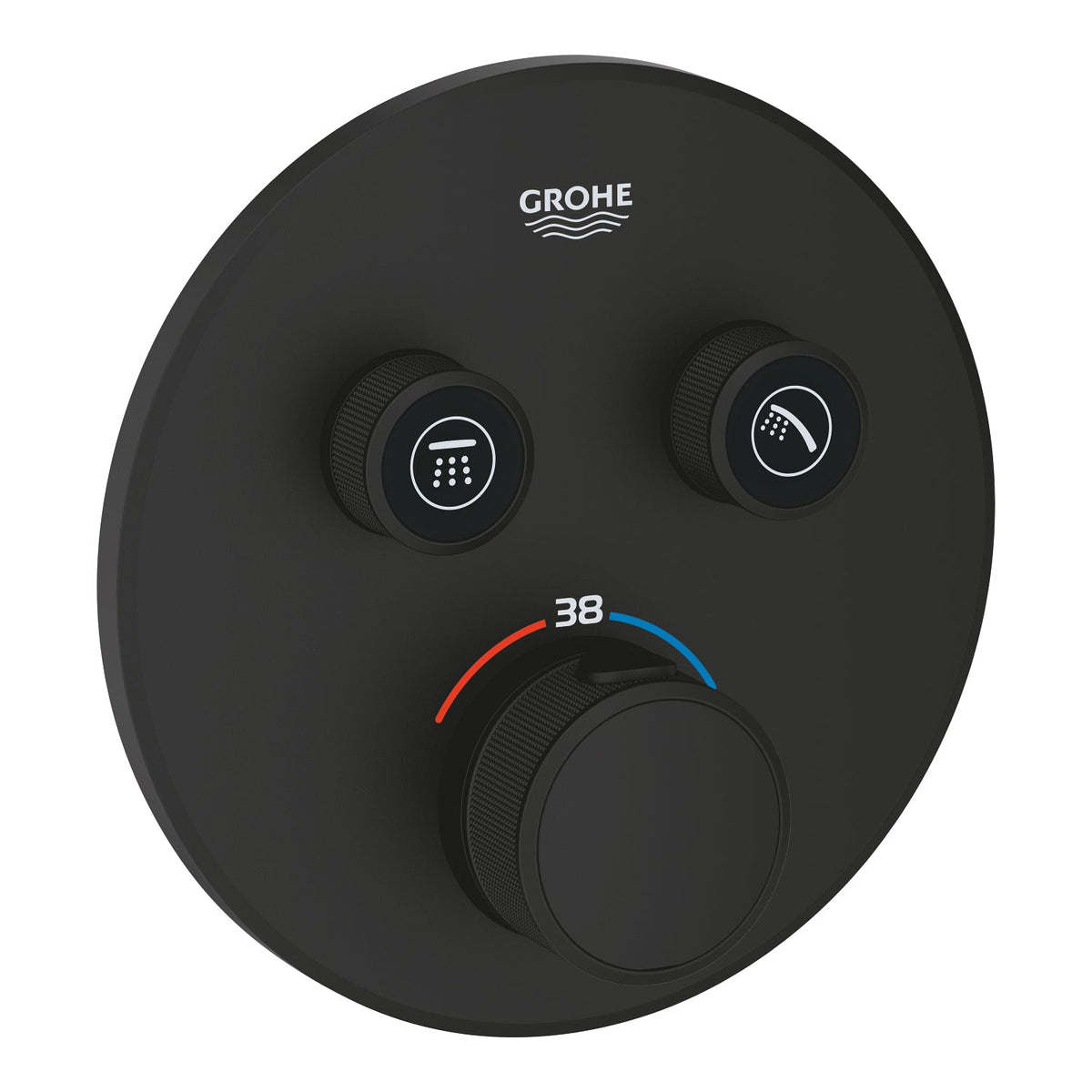 Grohe Grohtherm Smartcontrol Çift Valfli Akış Kontrollü, Ankastre Termostatik Duş Bataryası (29507Kf0)