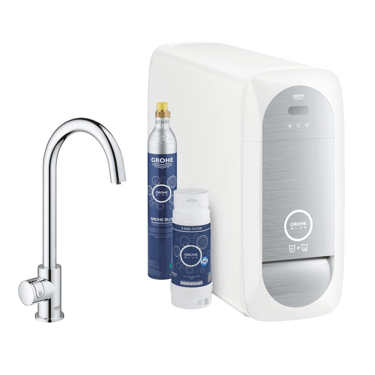 Grohe Grohe Blue Home C - Spout Starter Kit With Mono Faucet