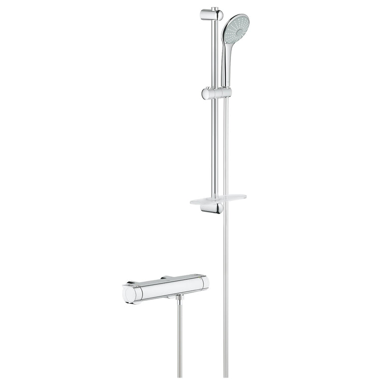 Grohe Grohtherm 2000 Termostatik Duş Bataryası / Duş Seti Dahil - 34195001