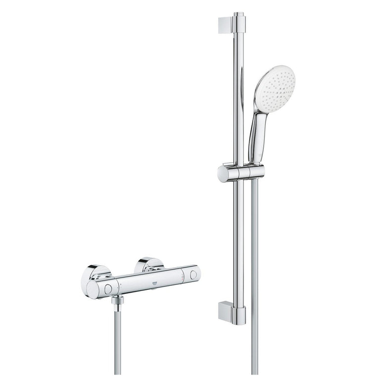 Grohe Grohtherm 800 Cosmopolitan Termostatik duş bataryası - 34768001