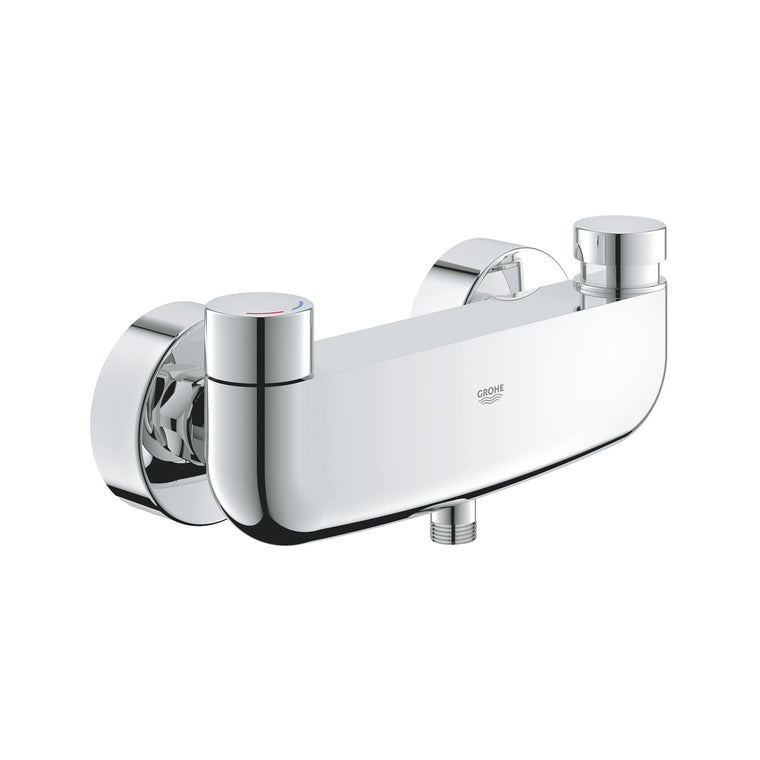 Grohe Eurosmart Cosmopolitan T Zaman Ayarlı Duş Bataryası 1/2", Kelebek 
Ve Ayarlanabilir Sıcaklık Sınırlayıcı İle - 36320000