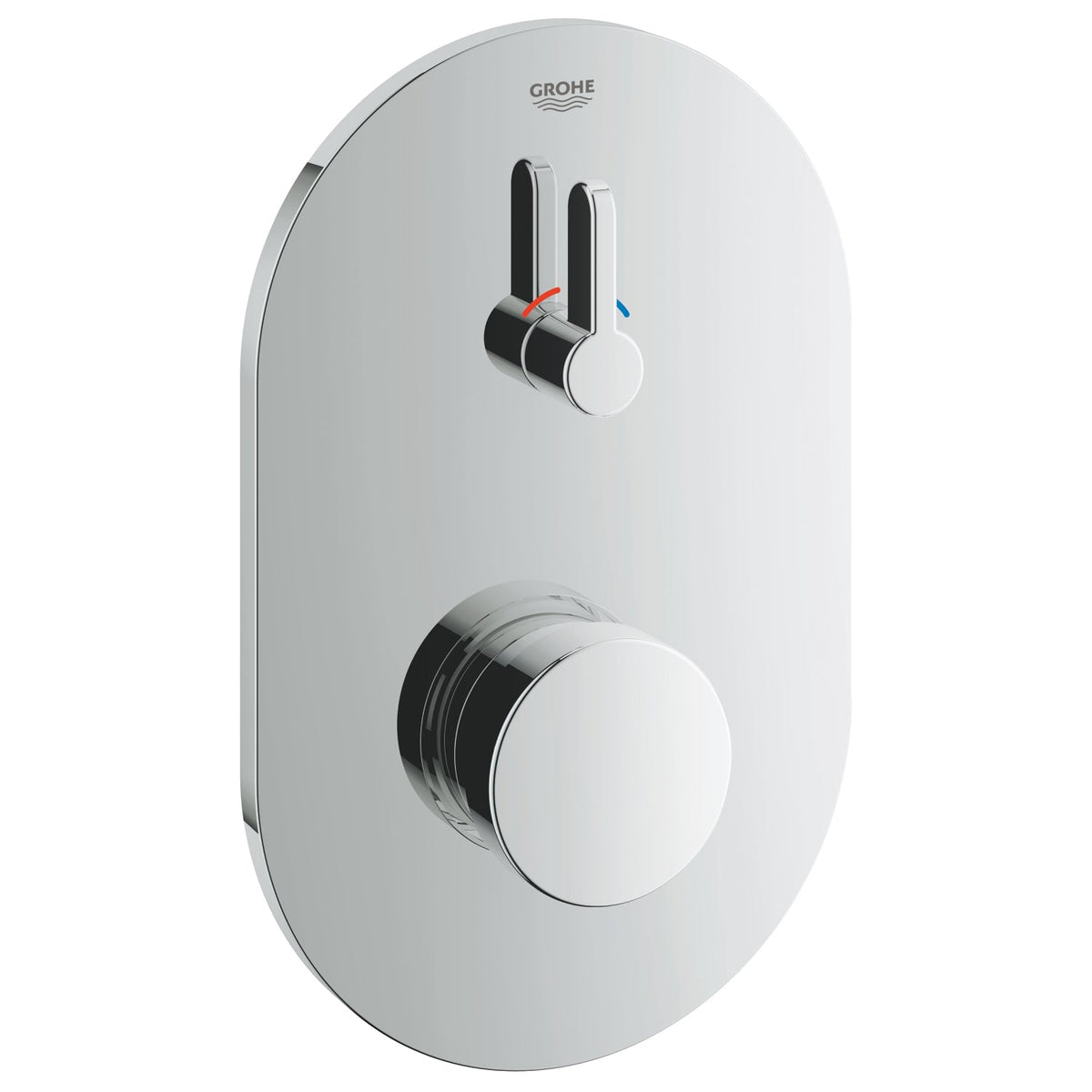 Grohe Eurosmart Cosmopolitan T Zaman Ayarlı Duş Bataryası 1/2", Kelebek 
Ve Ayarlanabilir Sıcaklık Sınırlayıcı İle - 36321000