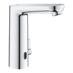 Grohe Eurosmart Cosmopolitan E Fotoselli Lavabo Bataryası, 1/2", L - Boyut, Çift Su Girişli, Ayarlanabilir Sıcaklık Sınırlayıcısı - 36421001