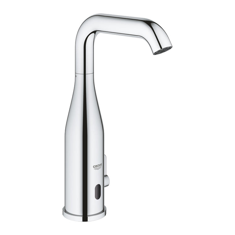 Grohe Essence E Fotoselli Lavabo Bataryası, 1/2", Çift Su Girişli Ayarlanabilir Sıcaklık Sınırlayıcısı