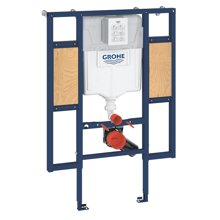 Grohe Rapid Sl Engelli Wc, Gömme Rezervuar, 1.13 M Montaj Yüksekliği, Duvar Desteği İçin Montaj Ekipmanları İle - 39140000