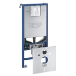 Grohe Rapid Slx 3'Ü 1 Arada Wc Gömme Rezervuar Seti, 1.13 M Montaj Yüksekliği - 39598000