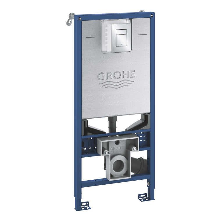 Grohe Rapid Slx 3'Ü 1 Arada Wc Gömme Rezervuar Seti, 1.13 M Montaj Yüksekliği - 39603000