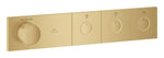 GROHE SPA — Grohtherm Aqua Tiles 3 Yollu termostat Brushed Gold Sunset 106866GN00