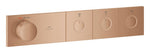 GROHE SPA — Grohtherm Aqua Tiles 3 Yollu termostat Brushed Warm Sunset 106866DL00
