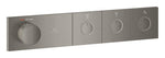 GROHE SPA — Grohtherm Aqua Tiles  3 Yollu  termostat 106866AL00 Brushed Hard Graphite
