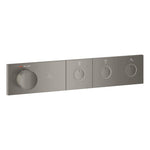 GROHE SPA — Grohtherm Aqua Tiles  3 Yollu  termostat 106866AL00 Brushed Hard Graphite
