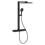 Grohe Rainshower Aqua Pure SmartControl Duş Sistemi, Duvara Monte, Termostatik Bataryalı Duş Kolonu, Hayalet Siyah - 100962KF00