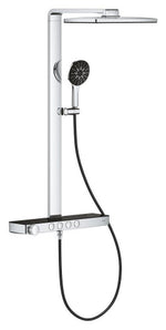 Grohe Rainshower Aqua Pure Duvara monte termostatlı duş sistemi - 100962KI00